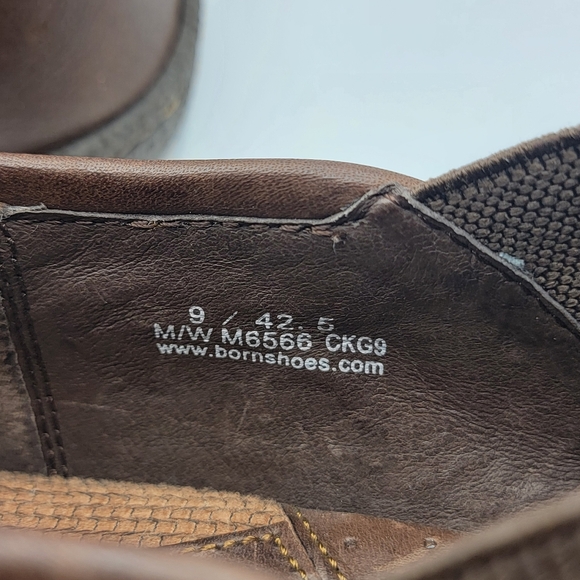 NWOT Born Nigel Slip On Distressed Suede Loafers Size 9 (M)/ 10.5 (W)  #1342 - Picture 3 of 9